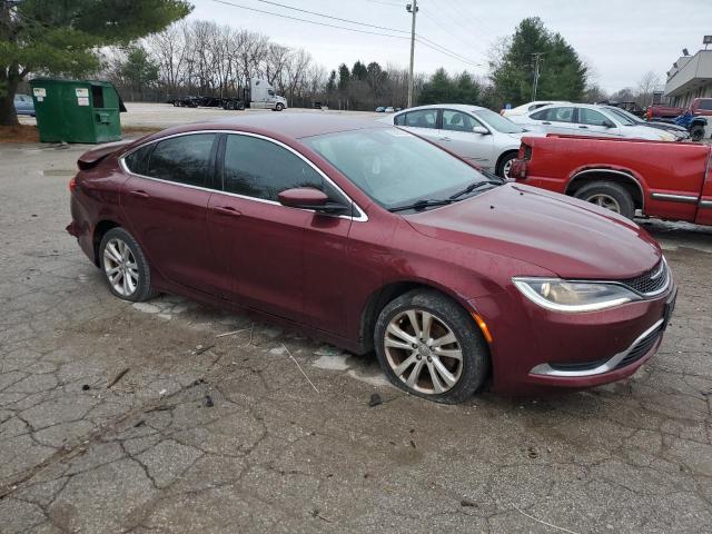 Седаны CHRYSLER 200 2015 Бордовый