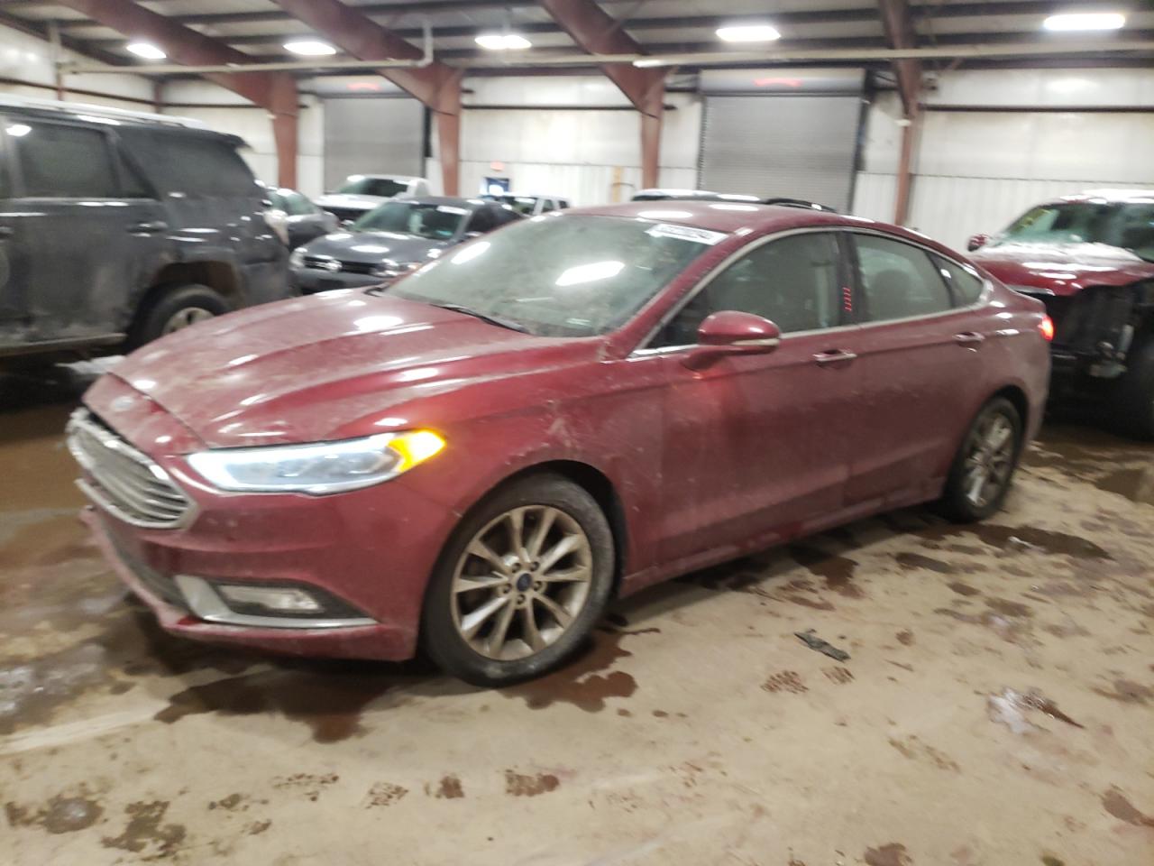 VIN 3FA6P0HD3HR273285 2017 FORD FUSION no.1