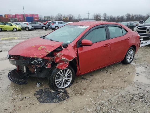  TOYOTA COROLLA 2014 Red