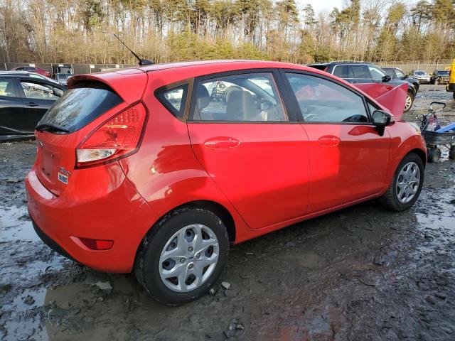  FORD FIESTA 2013 Красный