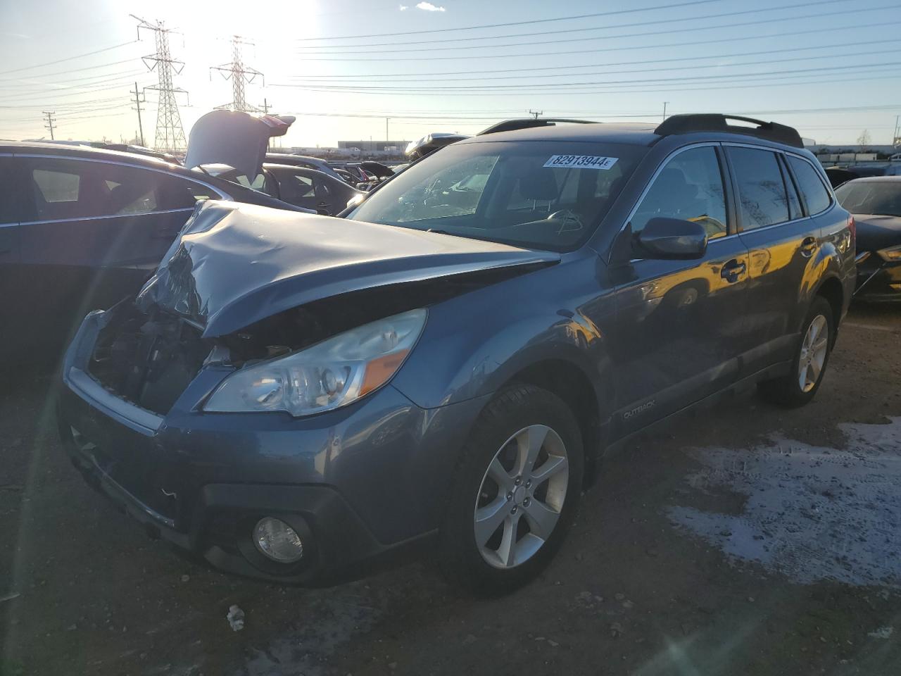 VIN 4S4BRCDC4E3255062 2014 SUBARU OUTBACK no.1