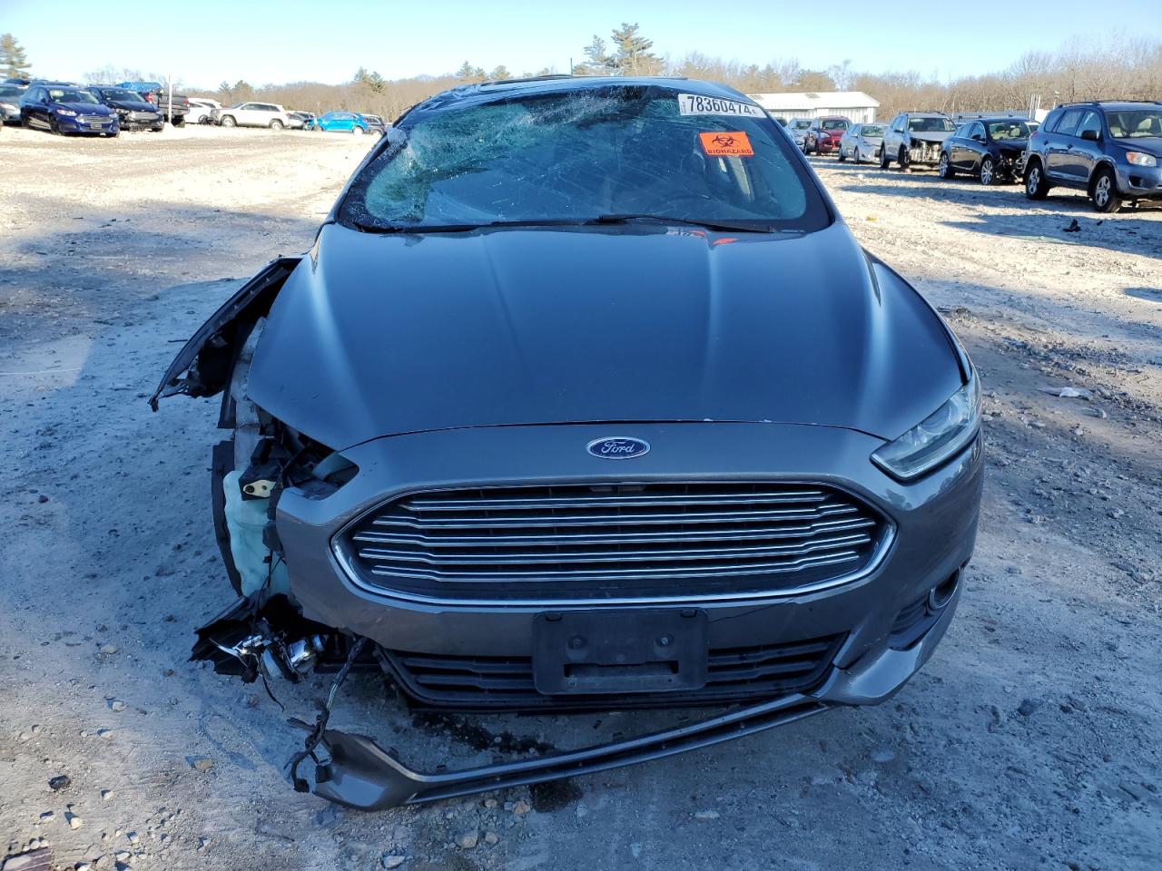 VIN 1FA6P0H79E5354798 2014 FORD FUSION no.5