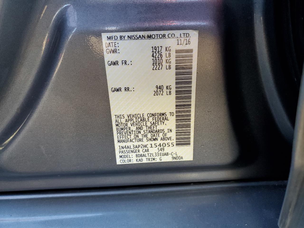 2017 Nissan Altima - Image 14
