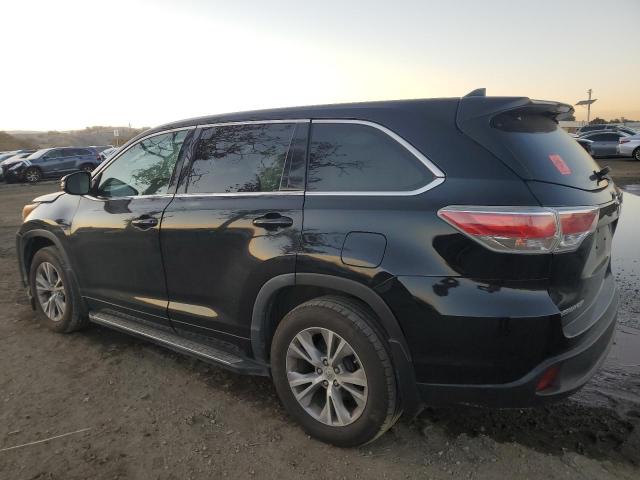  TOYOTA HIGHLANDER 2015 Czarny