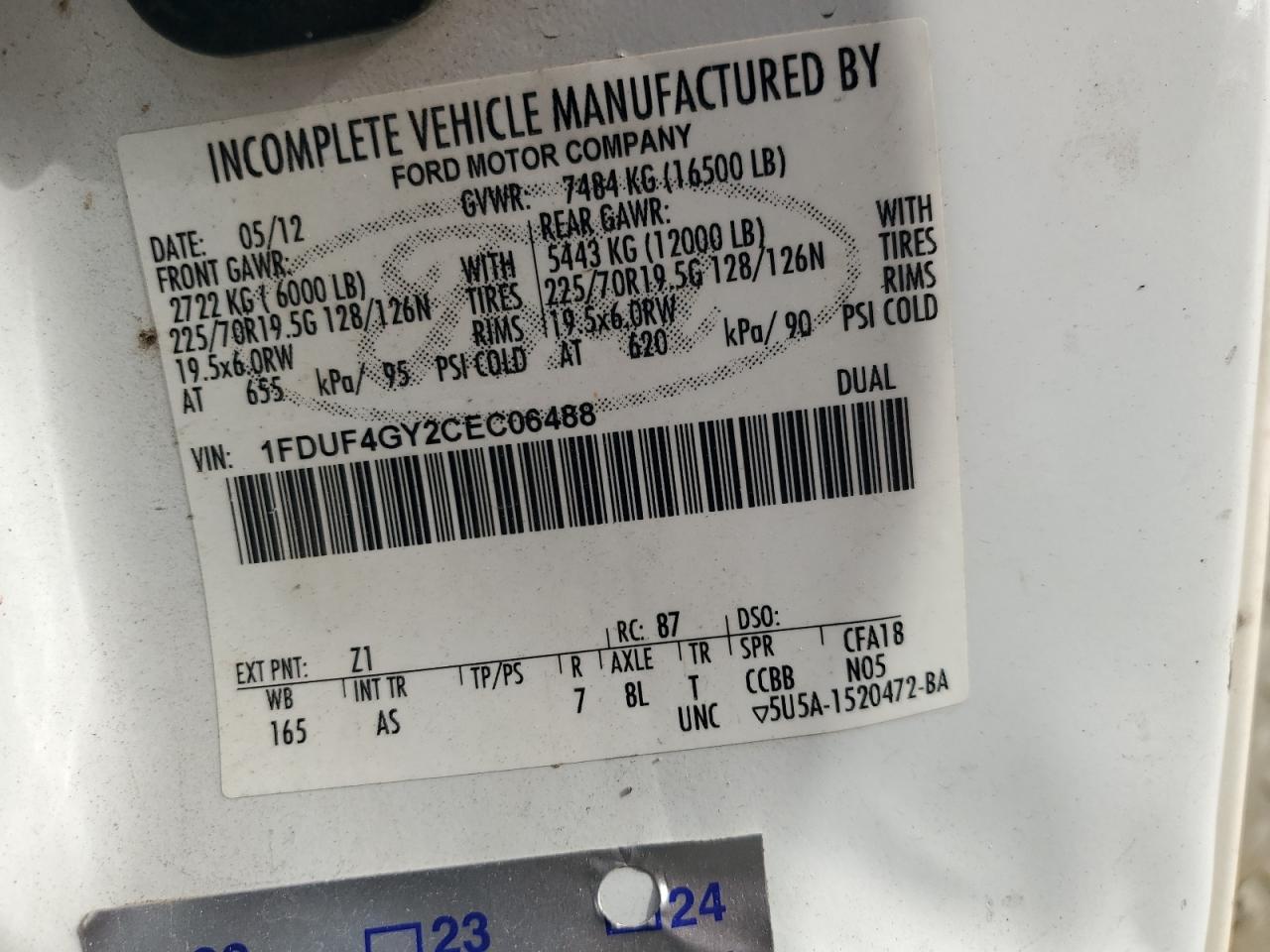 2012 Ford F450 - Image 12