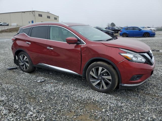  NISSAN MURANO 2018 Red