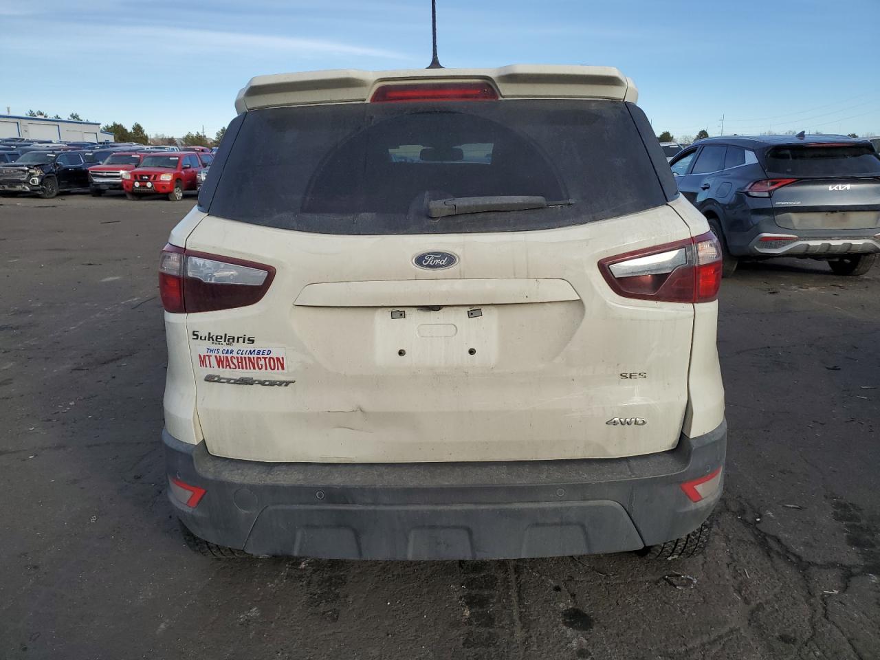 2020 Ford Ecosport Ses VIN: MAJ6S3JL7LC320293 Lot: 85986304