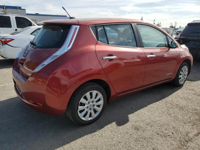  NISSAN LEAF 2013 Red