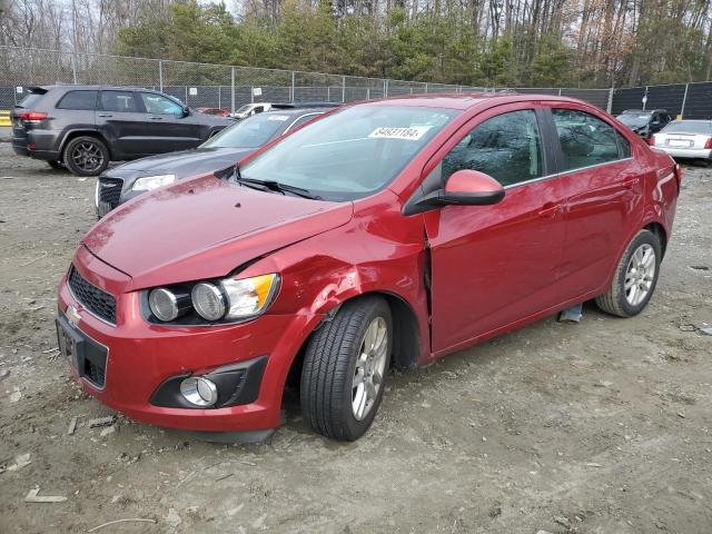  CHEVROLET SONIC 2015 Czerwony