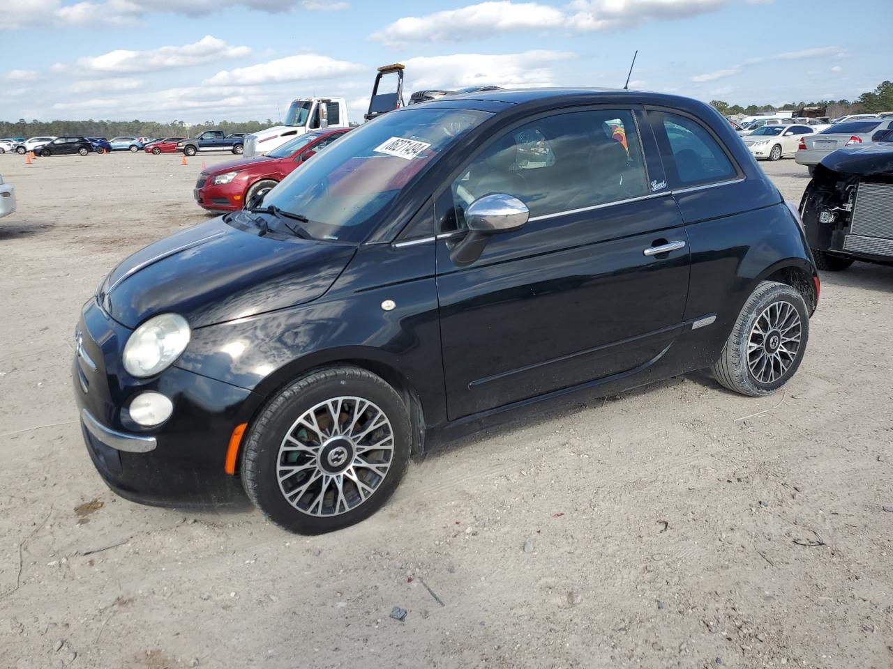 2012 Fiat 500 Lounge VIN: 3C3CFFCR7CT254017 Lot: 86271494