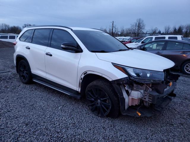  TOYOTA HIGHLANDER 2019 White