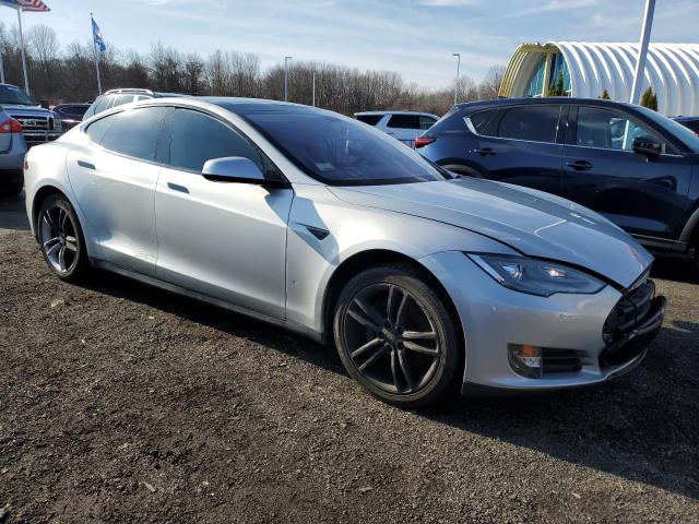 Hatchbacks TESLA MODEL S 2013 Srebrny