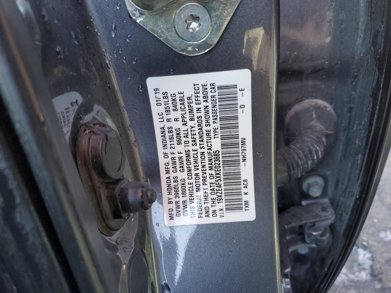 2019 Honda Insight - Image 12