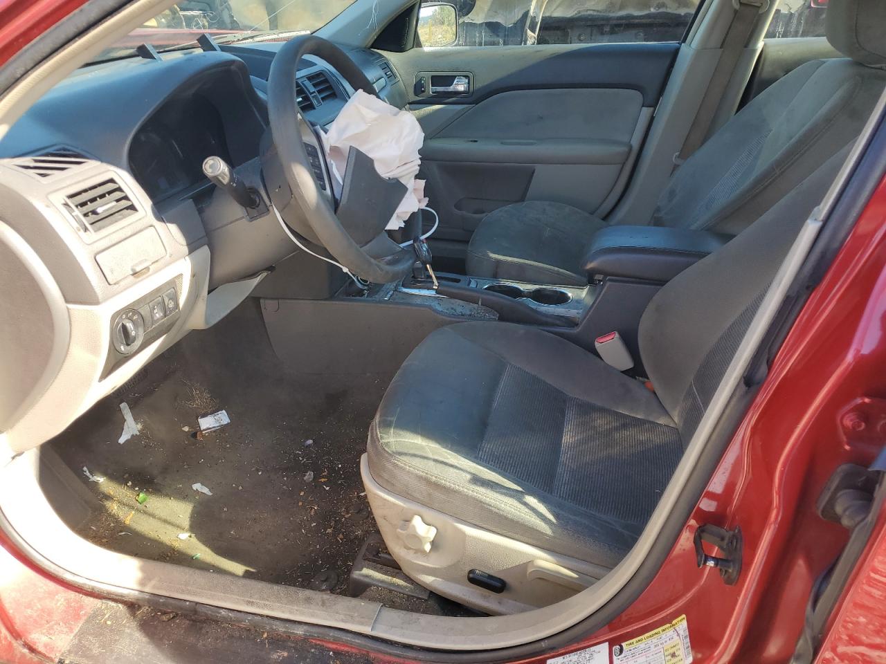 2010 Ford Fusion Se VIN: 3FAHP0HA0AR348822 Lot: 52969635