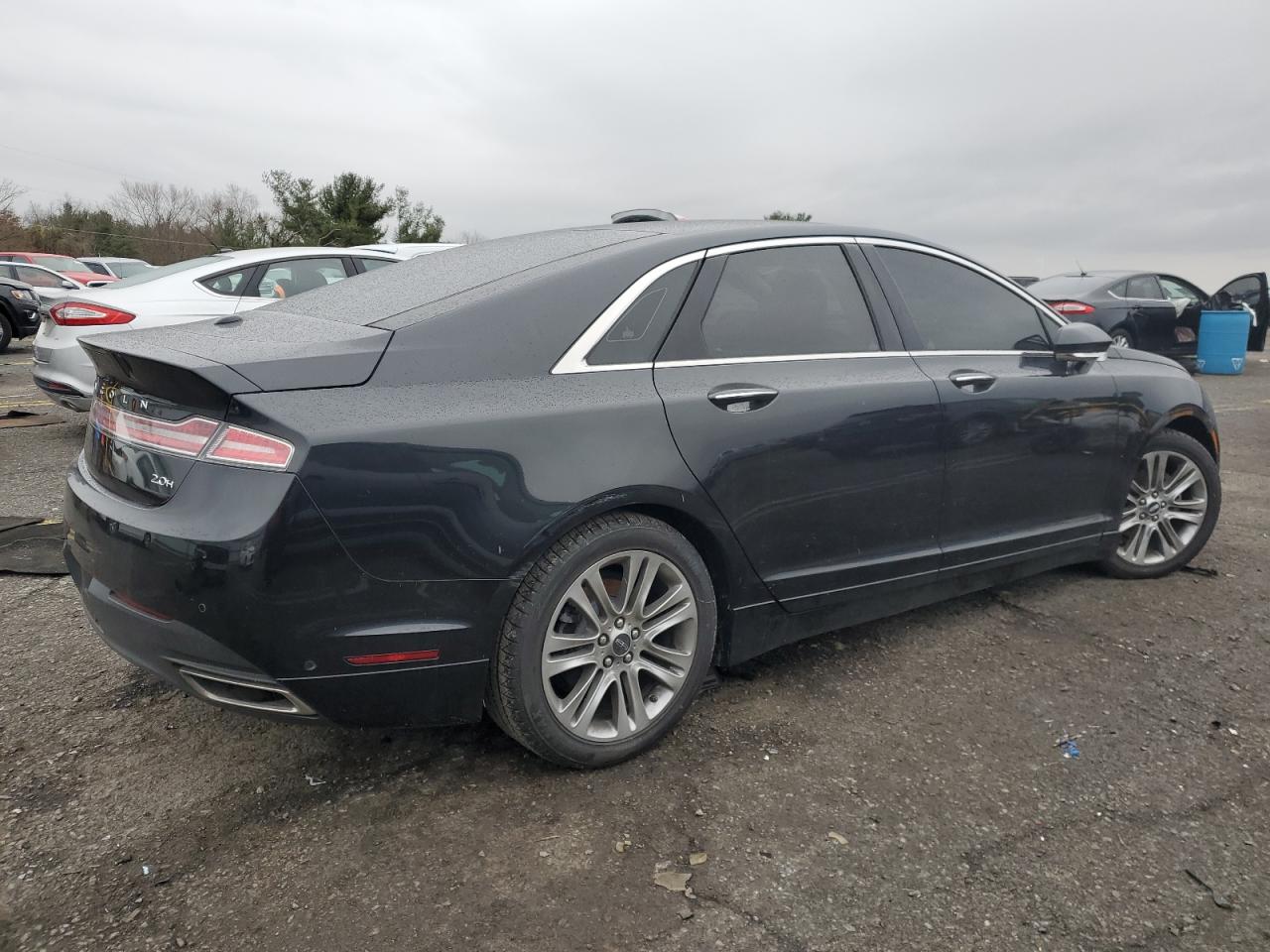 VIN 3LN6L2LU0ER814115 2014 LINCOLN MKZ no.3