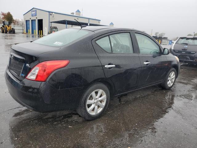  NISSAN VERSA 2012 Черный