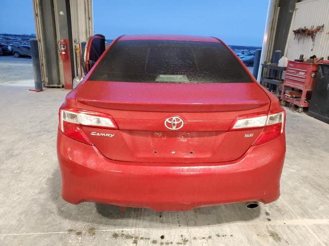  TOYOTA CAMRY 2012 Czerwony