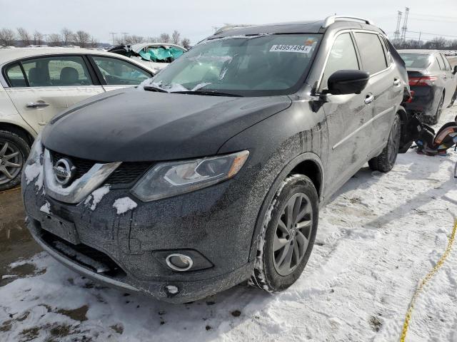  NISSAN ROGUE 2016 Czarny