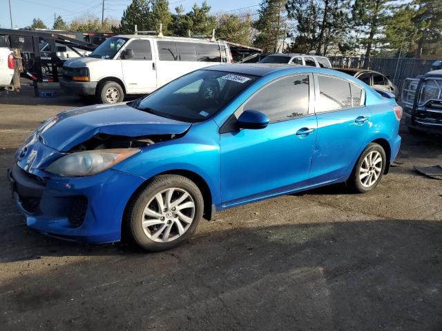 Sedans MAZDA 3 2012 Granatowy