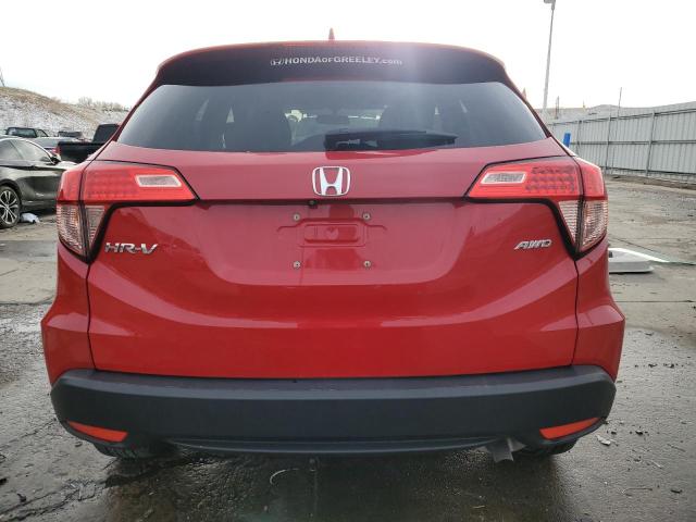  HONDA HR-V 2018 Czerwony