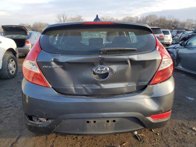 Hatchbacks HYUNDAI ACCENT 2012 Gray