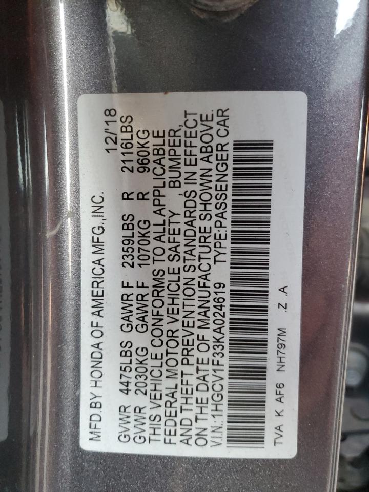 2019 Honda Accord - Image 13