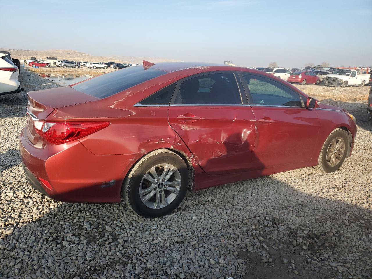 VIN 5NPEB4AC9EH867407 2014 HYUNDAI SONATA no.3