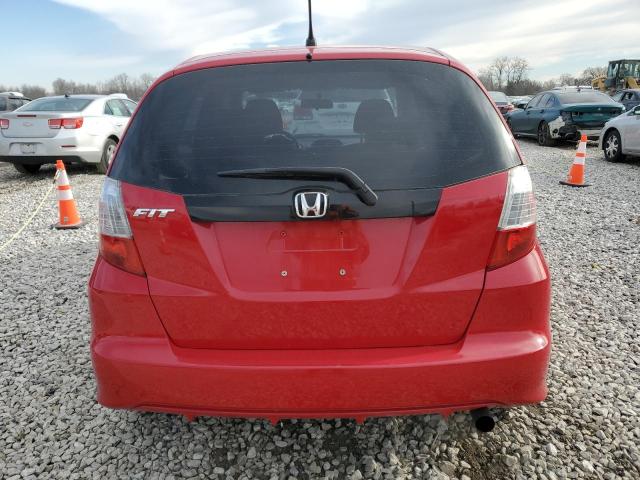  HONDA FIT 2013 Czerwony