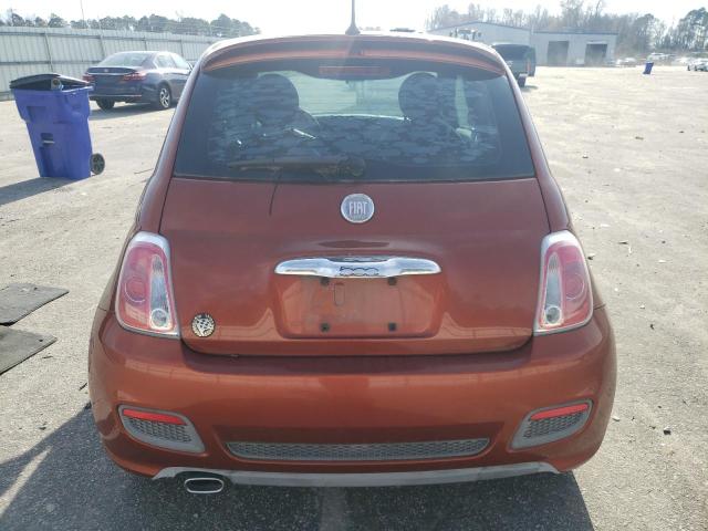  FIAT 500 2012 Оранжевый