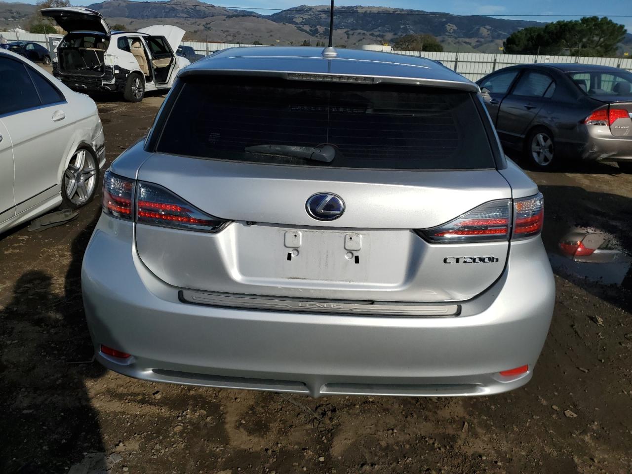 VIN JTHKD5BH3D2158855 2013 LEXUS CT 200 no.6