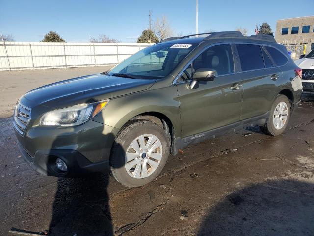  SUBARU OUTBACK 2015 Green