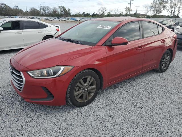  HYUNDAI ELANTRA 2017 Czerwony