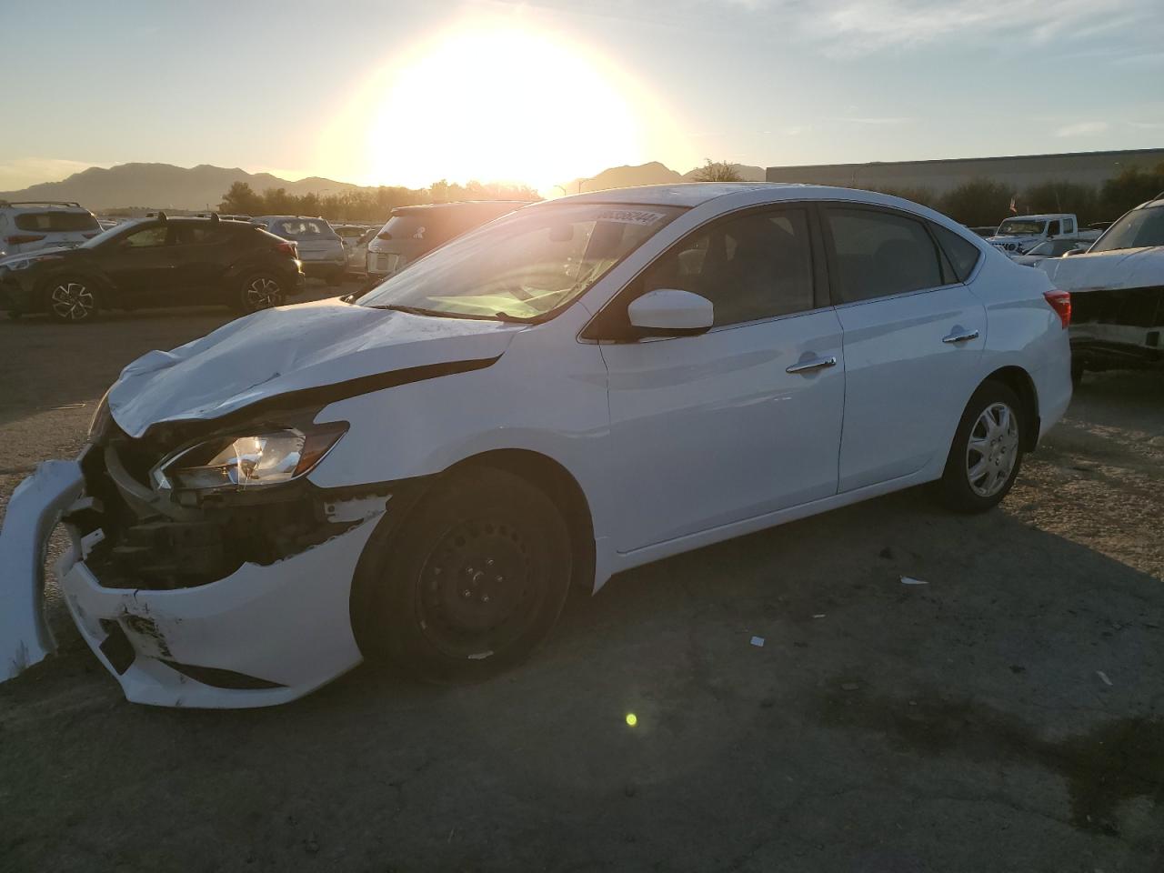 2017 Nissan Sentra S de vânzare în Las Vegas, NV - Front End