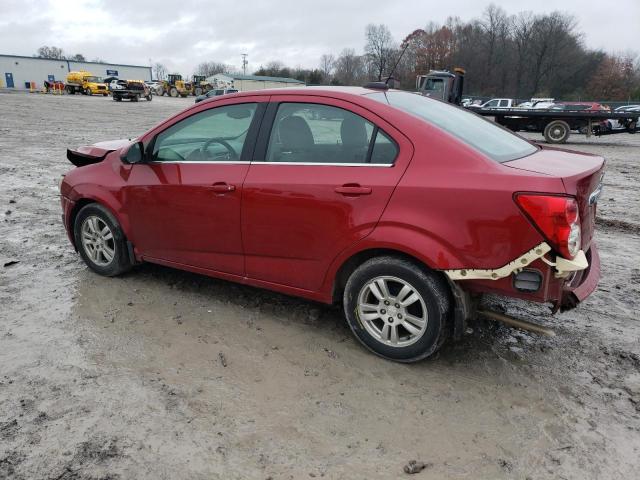 Sedans CHEVROLET SONIC 2016 Red