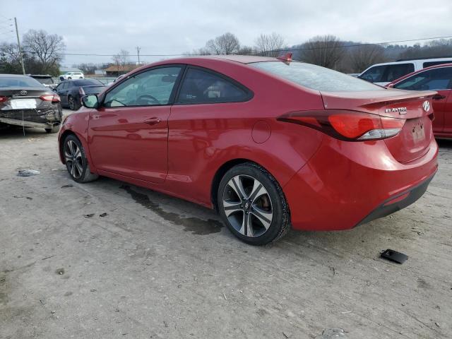  HYUNDAI ELANTRA 2014 Red