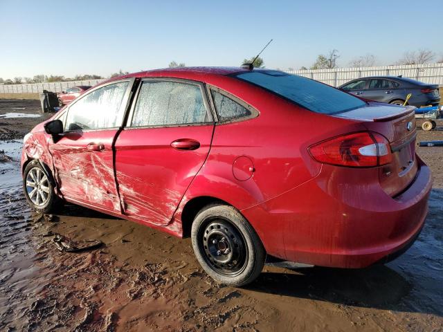  FORD FIESTA 2012 Red