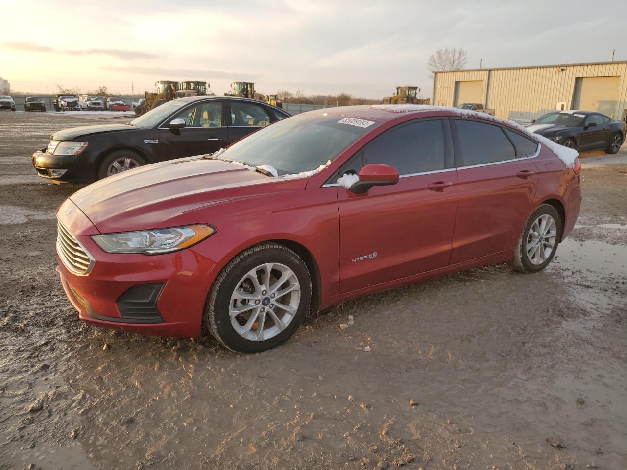 VIN 3FA6P0LU9KR220590 2019 FORD FUSION no.1