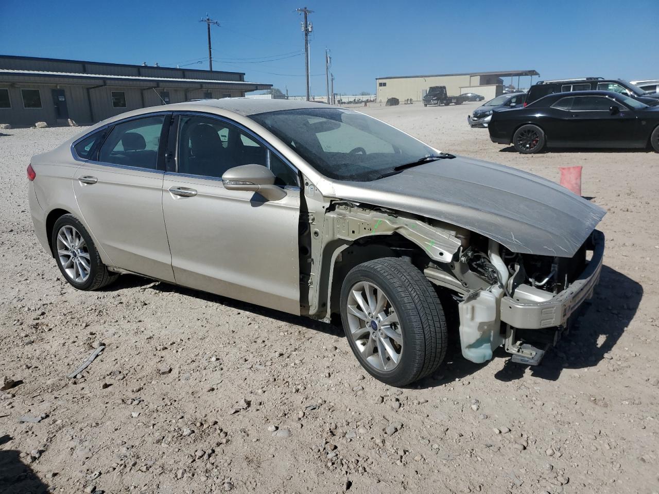 VIN 3FA6P0HDXHR124386 2017 FORD FUSION no.4