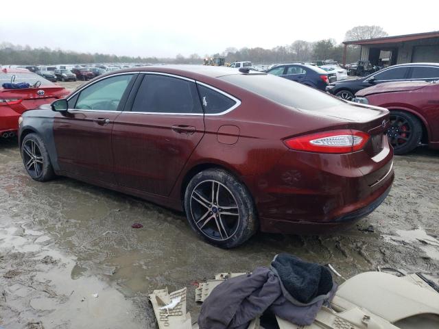Sedans FORD FUSION 2015 Brązowy