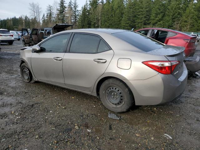 Sedans TOYOTA COROLLA 2014 tan