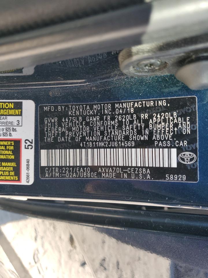 2018 Toyota Camry - Image 12
