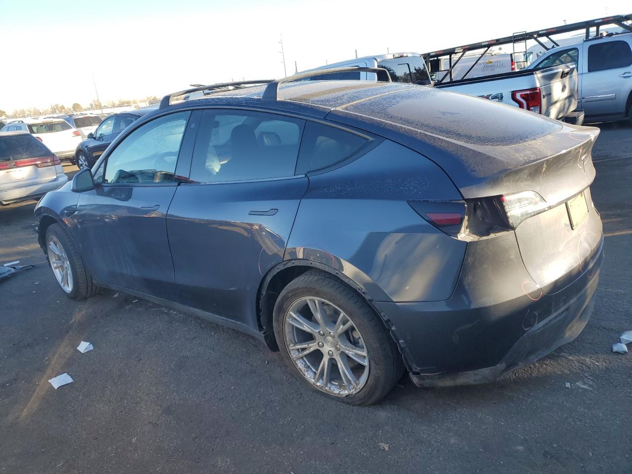 VIN 5YJYGDEE7LF057635 2020 TESLA MODEL Y no.2