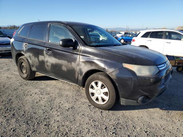  MITSUBISHI OUTLANDER 2014 Чорний