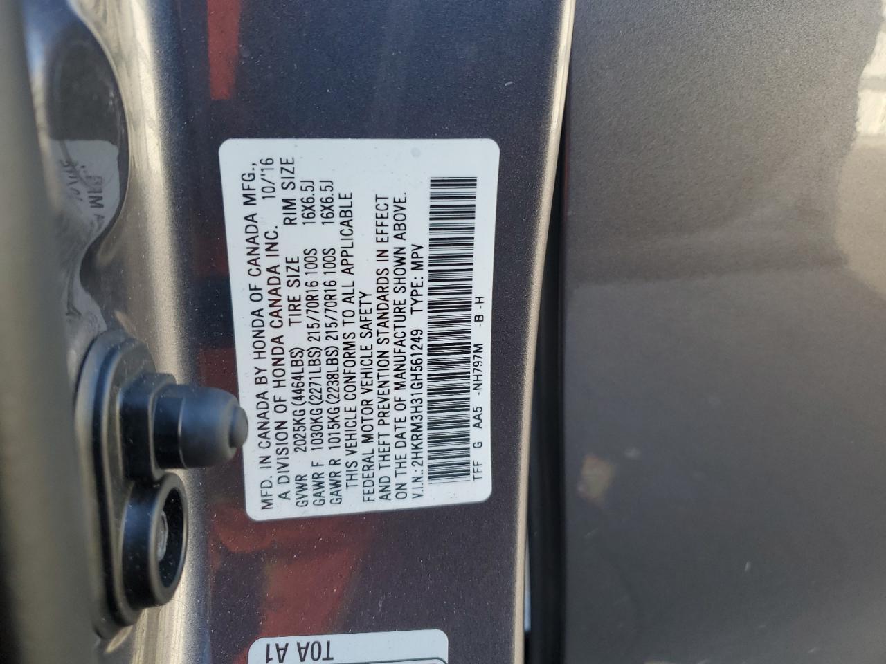 2016 Honda CR-V - Image 14