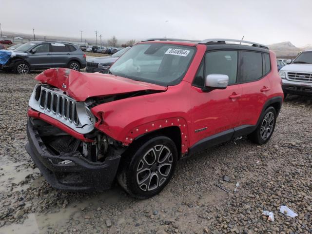  JEEP RENEGADE 2015 Czerwony