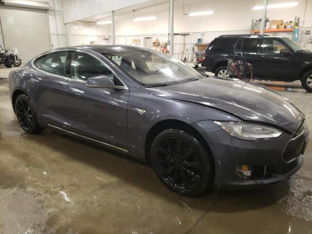 Хэтчбеки TESLA MODEL S 2014 Серый