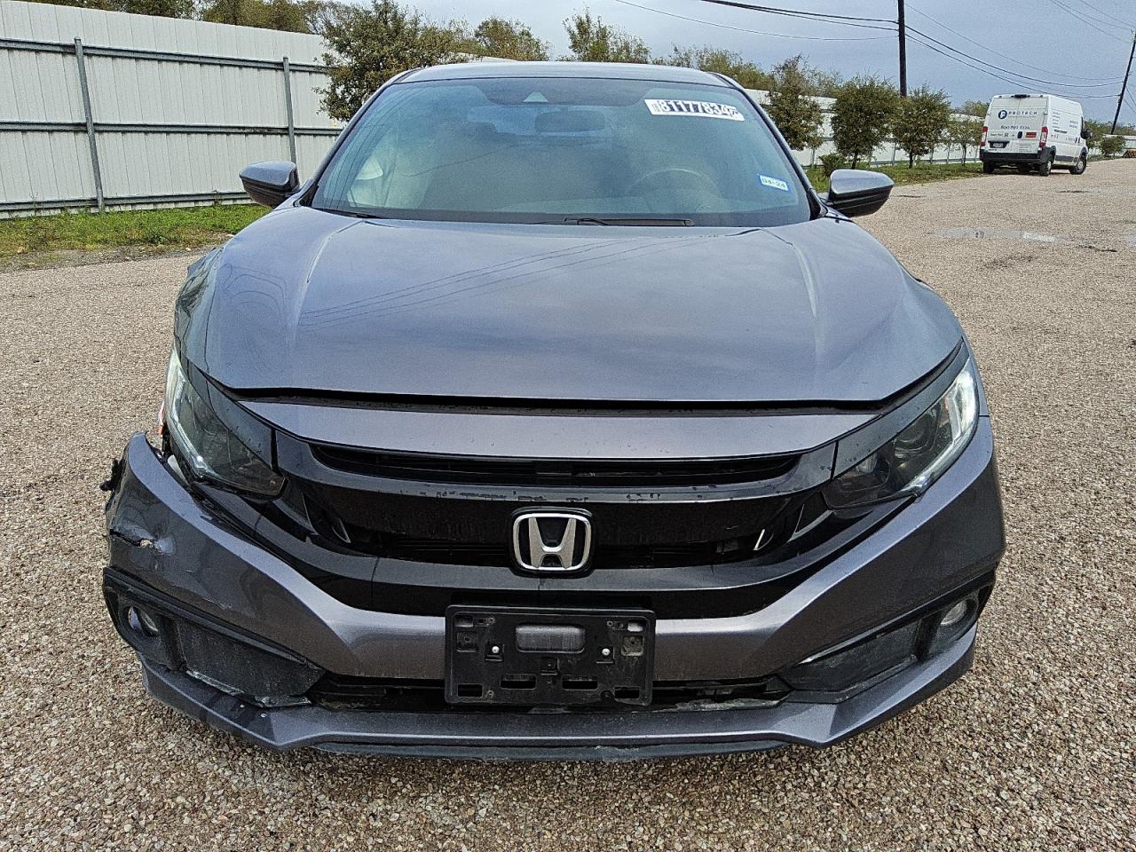 2021 Honda Civic Sport продається в Houston, TX - Side