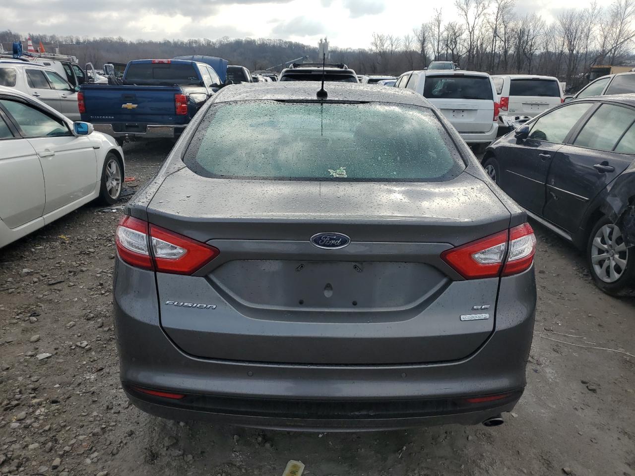 VIN 3FA6P0HD7ER266884 2014 FORD FUSION no.6