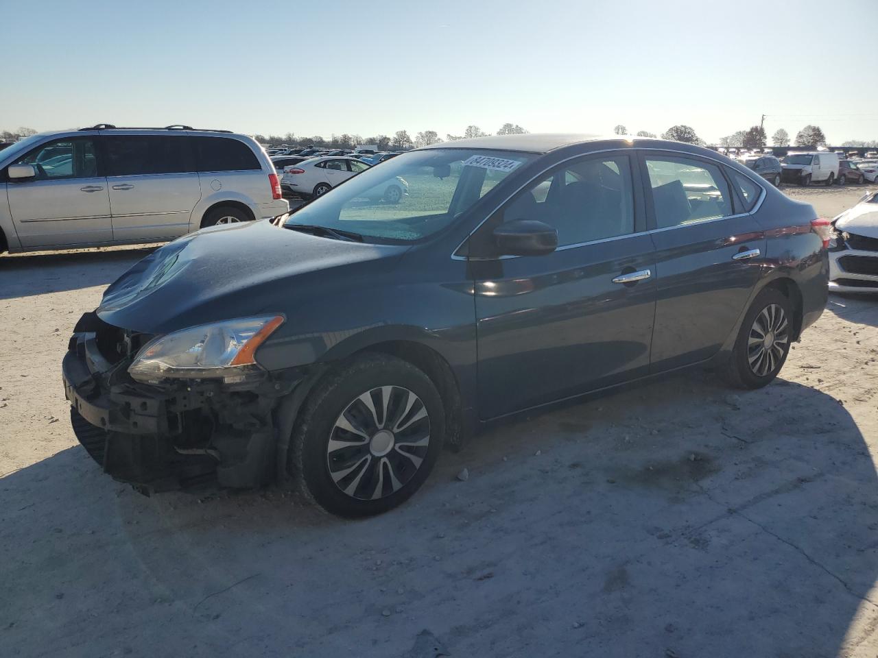 VIN 3N1AB7AP3DL620341 2013 NISSAN SENTRA no.1