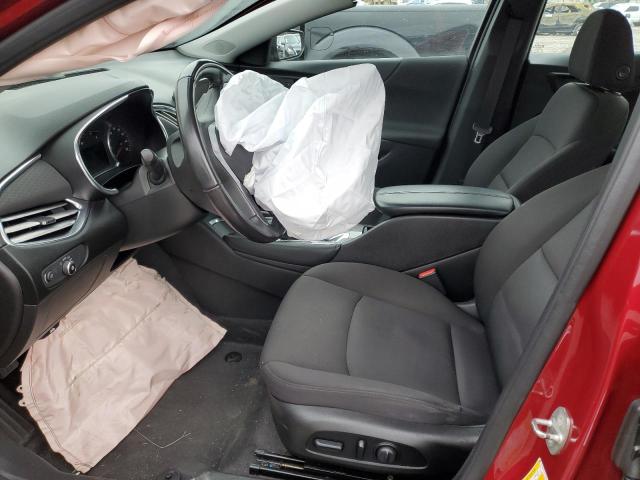  CHEVROLET MALIBU 2018 Czerwony